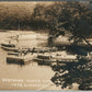 FRENCHTOWN BRIDGE NJ WAY TO CAMP WILSON ANTIQUE REAL PHOTO POSTCARD RPPC