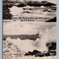 PORTLAND HEAD LIGHT HOUSE ME AFTER STORM ANTIQUE REAL PHOTO POSTCARD RPPC