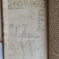 1787 ARITHMETIC COCKER'S in ENGLISH antique 18th CENTURY