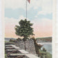 BATTERY & LAKE CHAMPLAIN TICONDEROGA N.Y.  ANTIQUE UNUSED POSTCARD