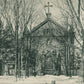 ST. HYACINTHE QUE CANADA LE PRECIEUX SANG ANTIQUE POSTCARD