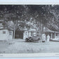 VINTAGE POSTCARD w/ OLD CAR AUTOMOBILE