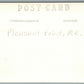 PLEASANT POINT ME VINTAGE REAL PHOTO POSTCARD RPPC