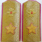 RUSSIAN SOVIET MARSHAL of SIGNALLER TROOPS UNIFORM SHOULDER BOARDS vintage