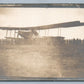 EARLY AVIATION BRITISH BOMBING PLANE WWI ANTIQUE REAL PHOTO POSTCARD RPPC