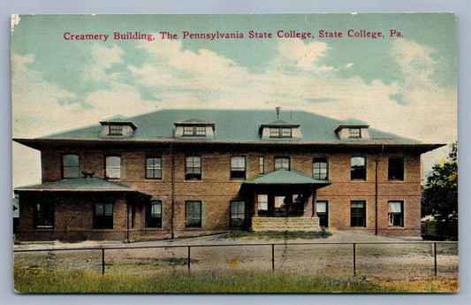 STATE COLLEGE PA CREAMERY ANTIQUE POSTCARD