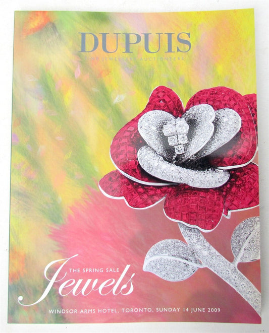 JEWELRY 2009 DUPUIS AUCTION CATALOG