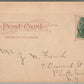 OGDENSBURG NY SANDY BEACH ANTIQUE POSTCARD