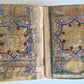 early 19th CENTURY MANUSCRIPT KORAN ISLAMIC antique ILLUMINATED small QURAN