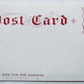 ANTIQUE UNDIVIDED POSTCARD ROAD AT BROOKSIDE GREAT BARRINGTON MASS