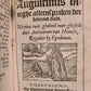 1602 ST. AUGUSTINE MEDITATIONS ILLUSTRATED antique 16th CENTURY original binding