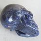 SKULL HAND CARVED OF LAPIS vintage carving