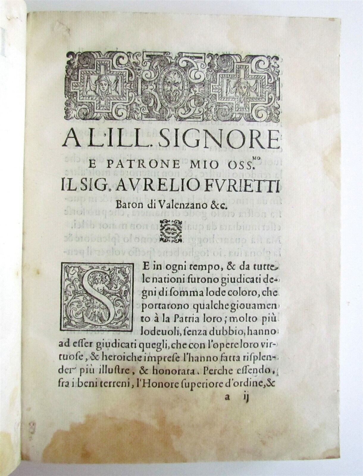 1588 Delle lettere familiari del sig. TORQUATO TASSO antique vellum 16th century