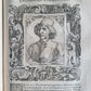 1577 ELOGIA VIRORUM LITERIS ILLUSTRIUM 63 ENGRAVINGS by Tobias Stimmer antique