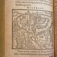 1584 DE BELLO COLONIENSI antique ILLUSTRATED W/ BATTLE SCENES vellum binding