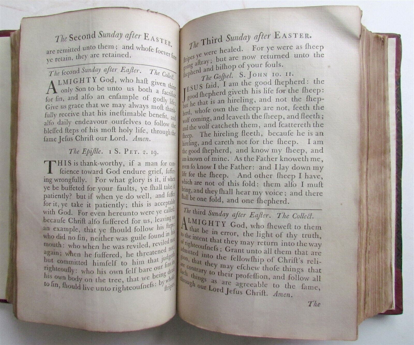 1762 Book of Common Prayer PRINTED by John Baskerville antique in ENGLISH