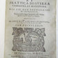 1602 THEORY & PRACTICE OF TERRESTRIAL & MARITIME WAR B. MENDOZA antique VELLUM