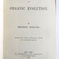 1887 THE FACTORS of ORGANIC EVOLUTION by HERBERT SPENCER antique