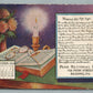 READING PA PENN NATIONAL BANK ADVERTISING ANTIQUE POSTCARD w/ 1910 CALENDAR