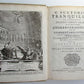 1708 SUETONIUS ILLUSTRATED antique BLINDSTAMPED VELLUM w/ coat of arms of HAGUE