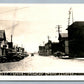 ALBERTA CANADA PINCHER CREEK MAIN STREET VINTAGE REAL PHOTO POSTCARD RPPC