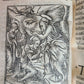 1578 BIBLE in LATIN ILLUSTRATED NEW TESTAMENT VELLUM BOUND 16th CENTURY antique