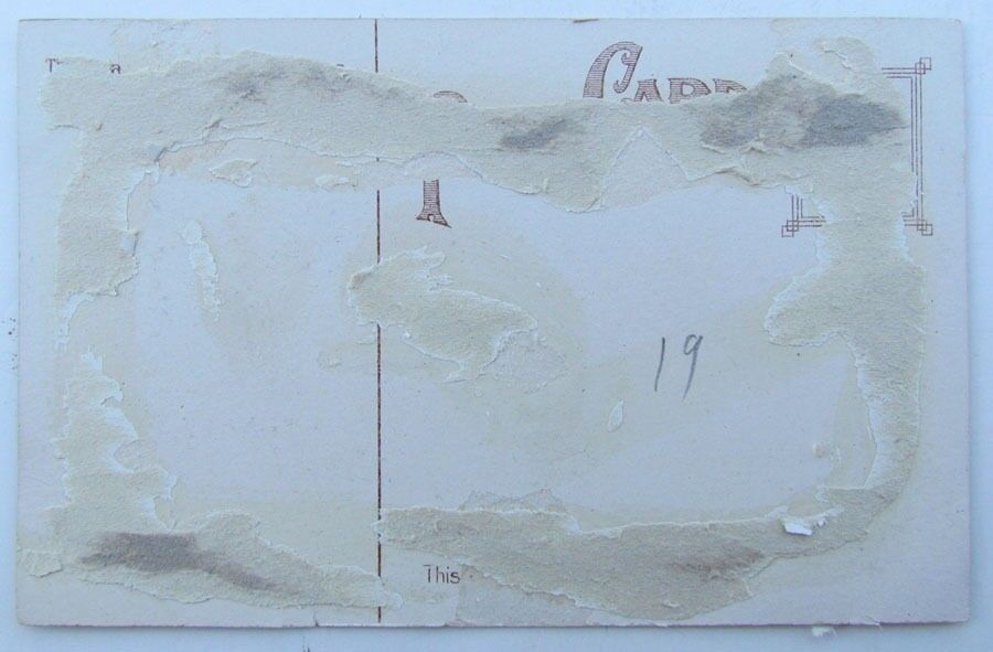 VINTAGE POSTCARD ELIZABETH NJ STREET SCENE horse drawn carriages