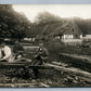 CONSTRUCTION WORKERS CARPENTERS ANTIQUE REAL PHOTO POSTCARD RPPC