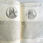 1600 BARTOLOMEO PLATINA LIVES of POPES antique 16th CENTURY ILLUSTRATED