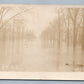 DAYTON OH ST.ERIE STREET FLOOD ANTIQUE REAL PHOTO POSTCARD RPPC