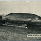 EXAGGERATED FISHING ANTIQUE POSTCARD HUGE FISH ON RAILROAD CAR