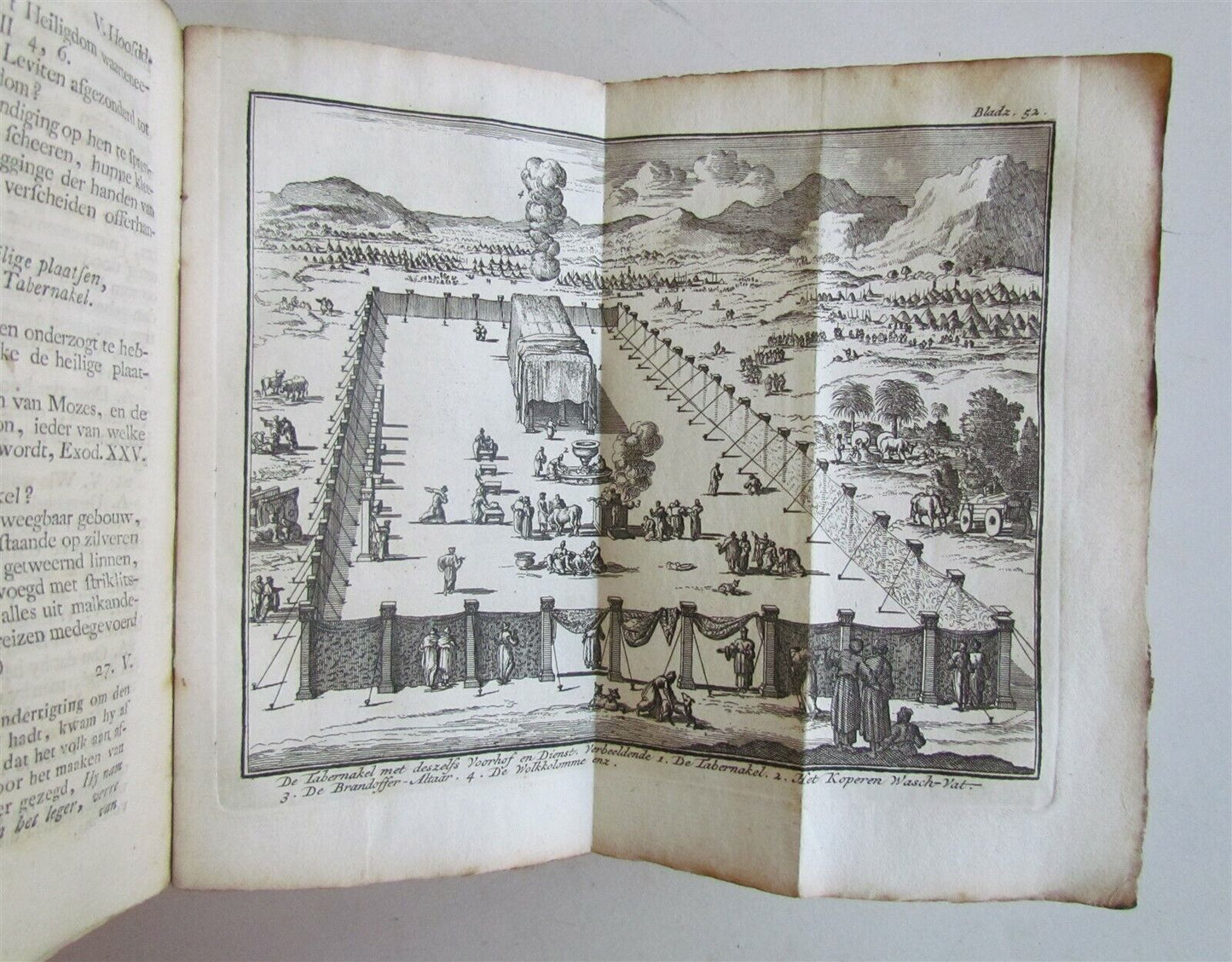 1746 ILLUSTRATED JEWISH SCRIPTUAL HISTORY antique 27 engravings