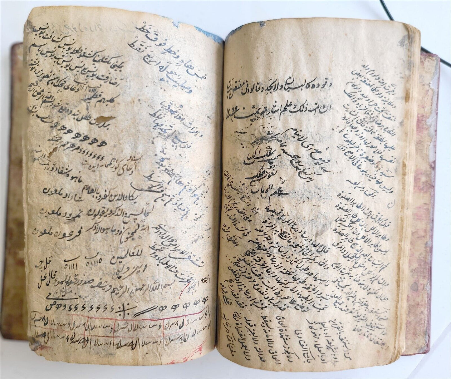 18th century ARABIC MANUSCRIPT antique POETRY & PROSE COLLECTION