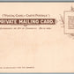 ATLANTIC CITY NJ BOARDWALK ANTIQUE POSTCARD PRIVATE MAILING CARD by RAPHAEL TUCK