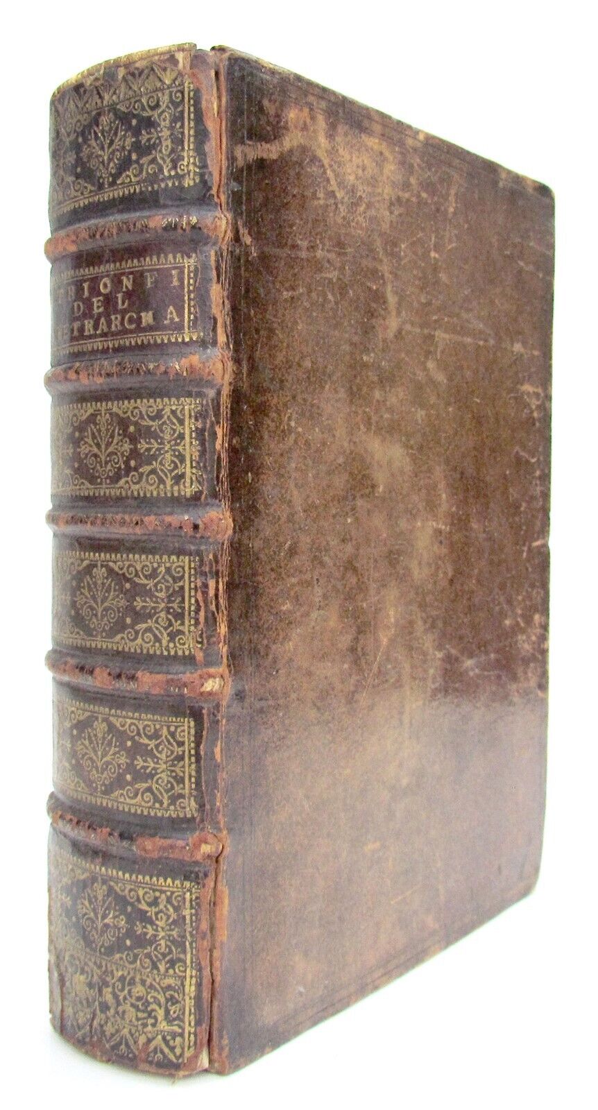 1553 I TRIONFI DEL PETRARCA ILLUSTRATED antique Francesco Petrarch