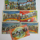 LOT of 37 VINTAGE GREETINGS POSTCARDS TX AL NC SC GA MO MS TN