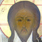 RUSSIAN ICON of VERNICLE antique 19th CENTURY hand painted on gold