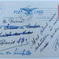 1926 POSTCARD INTERNATIONAL HOTEL RAILROAD STATION PANAMA CANAL ZONE CANCEL