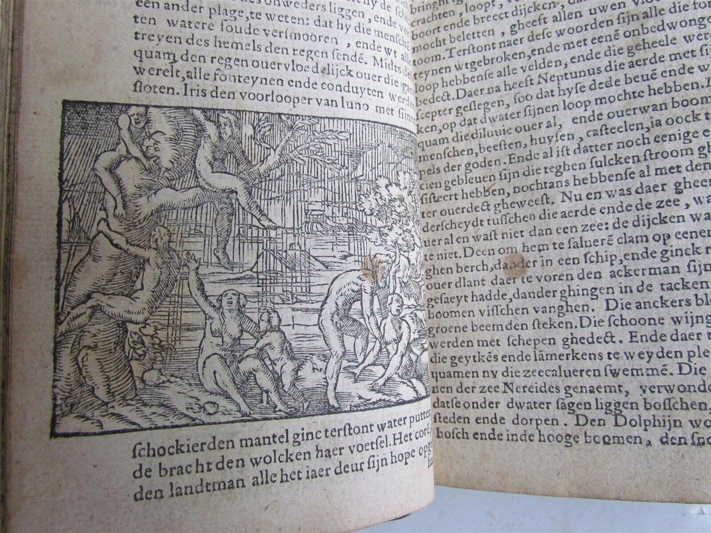 1619 OVID METAMORPHISIS antique ILLUSTRATED