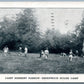 POUGHSKEEPSIE NY CAMP HERBERT PARSON GREENWICH HOUSE CAMP 1937 VINTAGE POSTCARD