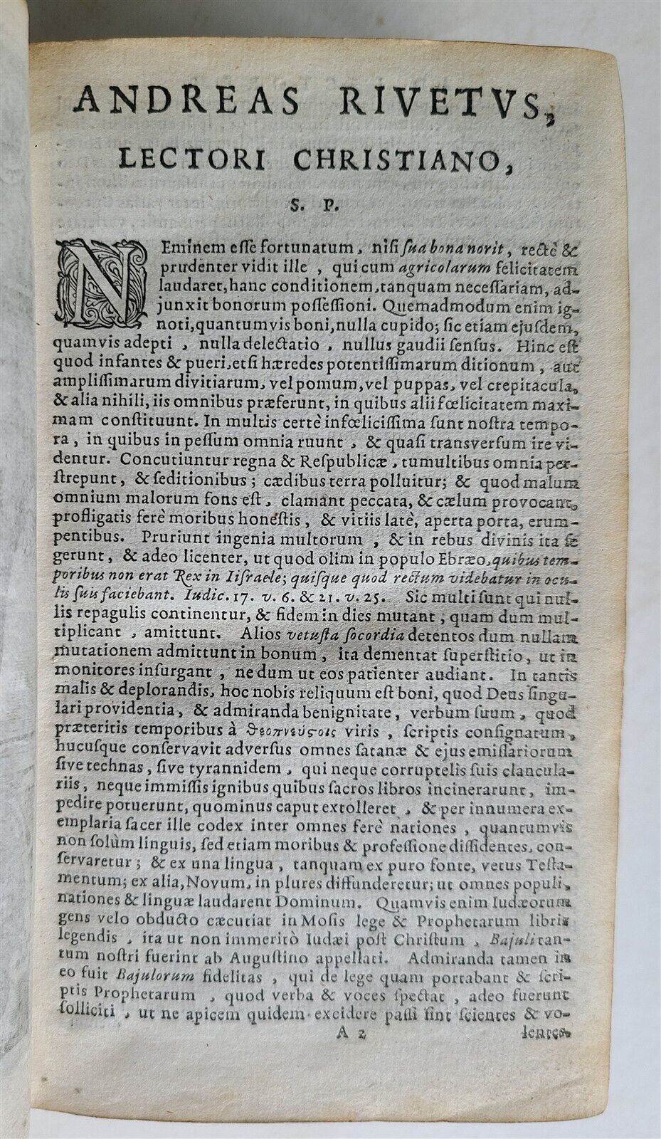 1648 BIBLE in LATIN antique BIBLIA LATINS OLD & NEW TESTAMENT VELLUM BINDING