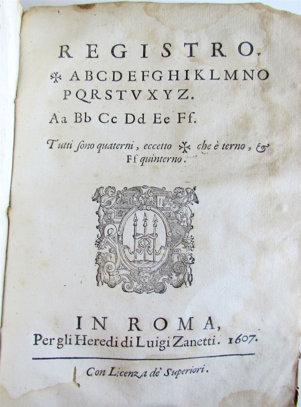 1607 DISCORSI DEL P.GREGORIO MASTRILLI DELLA COMPAGNIA DI GIESU antique VELLUM