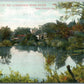 SEELYVILLE PA LACKAWAXEN RIVER 1908 ANTIQUE POSTCARD