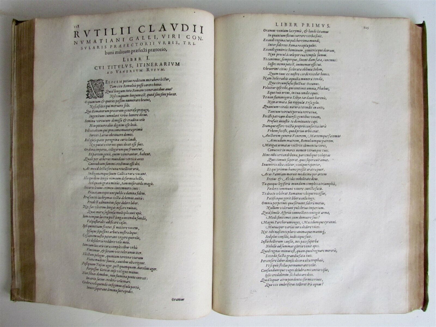 1597 ROMAN REPUBLIC COMMENTARY antique vellum bound FOLIO by Onuphrius Panvinius