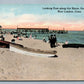 NEW LONDON CT OCEAN BEACH ANTIQUE POSTCARD