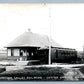 CENTER SWEDEN ME AROOSTOCK VALLEY RAILWAY DEPOT VINTAGE REAL PHOTO POSTCARD RPPC