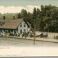 BRADFORD NH RAILROAD STATION RAILWAY TRAIN DEPOT ANTIQUE POSTCARD