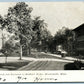 MINNEAPOLIS MN BOULEVARD & ENTRANCE TO SOLDIERS HOME ANTIQUE POSTCARD