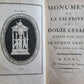 1786 MONUMENS DE LA VIE PRIVEE DES DOUZE CESARS antique EROTIC ENGRAVINGS rare