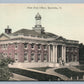 MARIETTA OH POST OFFICE ANTIQUE POSTCARD